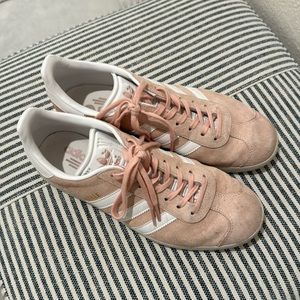 Adidas Gazelle sneakers.